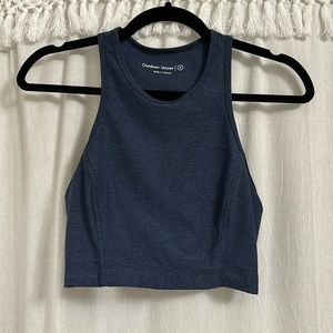 Outdoor Voices Crop Top in Navy Blue